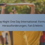 Day-Night One Day International: Format, Herausforderungen, Fan-Erlebnis