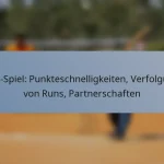 T20-Spiel: Punkteschnelligkeiten, Verfolgung von Runs, Partnerschaften
