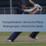 Testspielstätten: Ikonische Plätze, Bedingungen, Historische Spiele